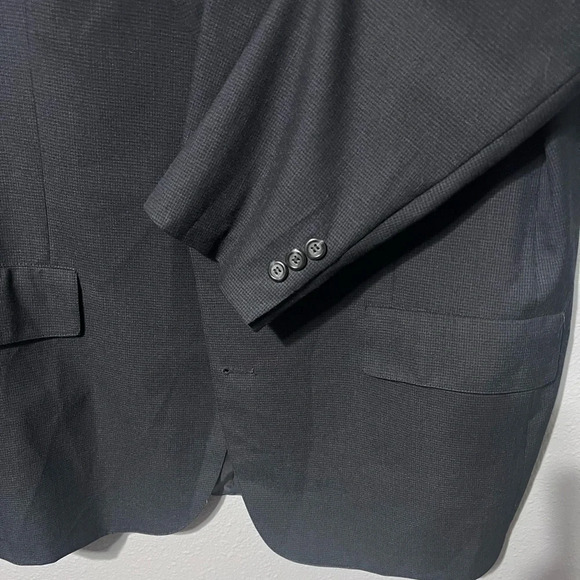 Brooks Brothers 2 Piece Suit 44L W40/31 Brooks Ease Navy Blue Wool Made USA EUC - Picture 4 of 13
